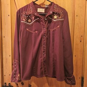 Vintage Women's Western Scully Top